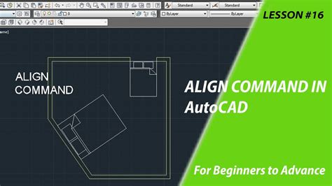 align command in autocad